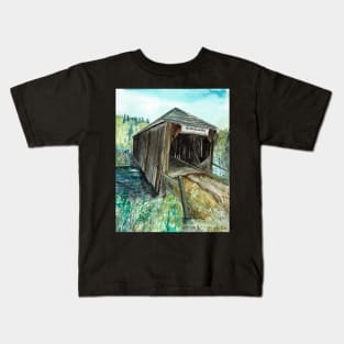 Nelson Hollow Bridge (Mill Brook #5) Kids T-Shirt